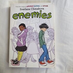 Enemies graphic novel by Svetlana Chmakova paperback children's book